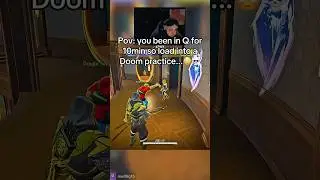 I'm never loading into a doom practice again..💀 | #gaming #madlilg #streamer #shorts #marvelrivals