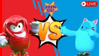 🔴[LIVE] RED VS BLUE Fall Guys Season 4 Custom Matches with Viewers/Friends Open Votes