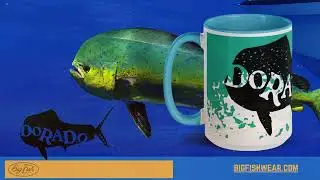 BIG FISH WEAR CO: 15 oz. DORADO MUG