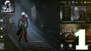 Shadow Slayer: Demon Hunter: Gameplay Walkthrough part 1 - Intro & Tutorial (iOS, Android)
