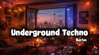 Berlin Underground Techno | Deep Minimal House Party &bull; Dark Electronic Vibes