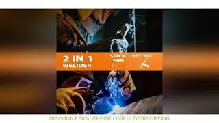 FEMEROL 200Amp Stick Welder ARC MMA Lift TIG Welding Machine IGBT LCD Digital Display 110V/220V 2 In