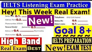 IELTS LISTENING PRACTICE TEST 2026 WITH ANSWERS | 26.01.2026