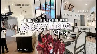 MOVING VLOG: We Need Help 🥺 House Hunting In Dallas, Next Step? Should We Build? | Homeless Until...