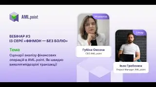 Сценарії аналізу фінансових операцій в AML.point | Фінмон без болю | Вебінар #3