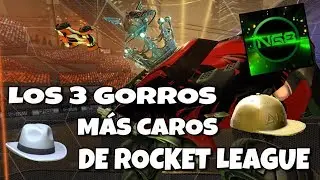 LOS 3 GORROS M&Aacute;S CAROS DE ROCKET LEAGUE!! WHITE HAT!! Nancho68
