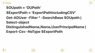 How To Export All Users Of An OU In AD To Excel Using Powershell