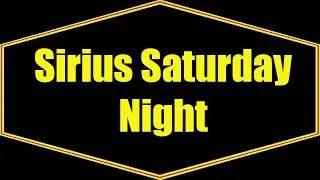 Sirius Saturday Night - StaticBuzz Music for YouTubers and streamers
