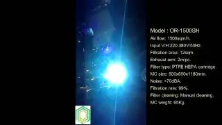 ORiSK fumes and dusts extractor