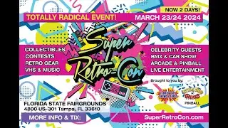 Florida Toy Show And Expo Super Retro Con 2024 Timelapse Video!