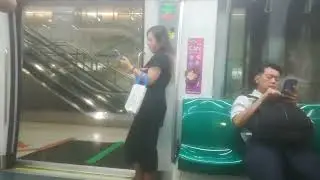 Singapore MRT C830 Circle Line ride from Promenade to Dhoby Ghaut.