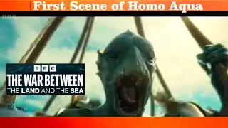 &laquo;Homo Aqua&raquo; &mdash; первая сцена из фильма &laquo;Страшное существо&raquo;: Война между сушей и морем.