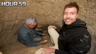 Mr beast Spend 100hours in pyramid crazy experience 