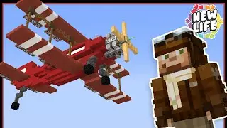 New Life SMP Ep.1 -  I Made A Flying Base In Minecraft!