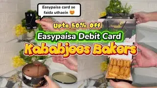 Kababjees Bakers | Upto 50% Discount From Easypaisa Debit Card 😱| Baklava | Choco Nutella 😻