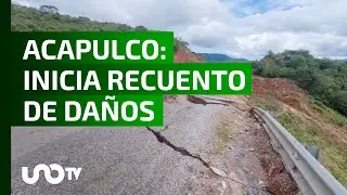 Inicia recuento de daños en Acapulco, llega primer paquete de ayuda.