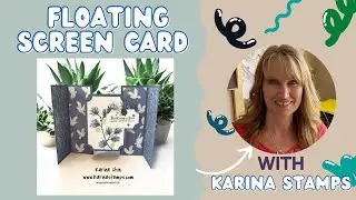 WOW Floating Screen Card with the Branching Out Bundle | Easy 3D Card Tutorial