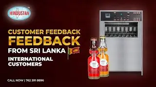 Goli soda factory customer feedback from Sri Lanka🇱🇰🌍🇮🇳