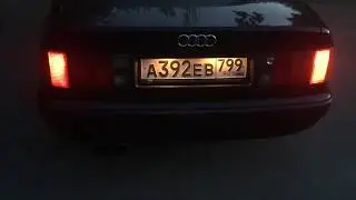 Audi 100 2.6 V6 exhaust sound.