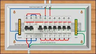 Single Phase Distribution Board Connection | DB Connection | MCB Box Connection | Electrical DB |