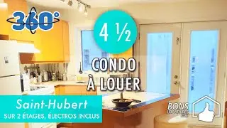 Condo &agrave; louer - Visite virtuelle - Apartment Tour - Saint-Hubert  4 1/2
