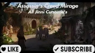 All Jinni Cutscene's Assassin's Creed Mirage #assassinscreedmirage #allcutscenes #gamingvideos