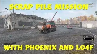SnowRunner Scrap Pile Mission With Tatra Phoenix And Lo4f