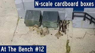 N Scale Cardboard Boxes | New Adventures in Finescale Modeling