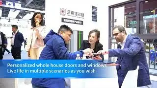 YLJ Aluminum participated in the 30th Guangzhou Doors,Windows and Curtain Wall New Products Expo.