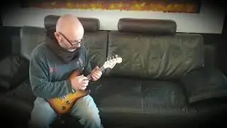 Van Halen Style - Eruption - 4 String Electric Solid Body Belmuse Mandolin