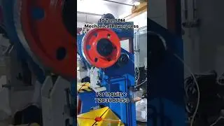 10 Ton Power Press #powerpressmachine #automobile #powerpress #factory