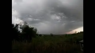 Гроза таймлапс GoPro / Thunderstorm timelapse GoPro