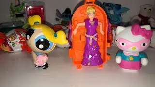 Toys For Girls (Polly Pocket, Powerpuff Girls, Hello Kitty, My Little Pony) Mcdonald's Happy Meal