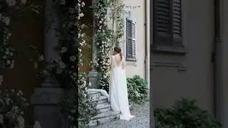 Lake Como paradise / Fairy Italy wedding #Shorts  #weddinginspiration