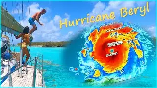 Hurricane Beryl rages through Carriacou & Union Island: Before - After  [#73EN]