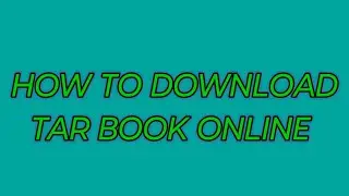 HOW TO GET TAR BOOK ONLINE.How to download tar book. TRAINING RECORD BOOK.Deck Tar Book Download.