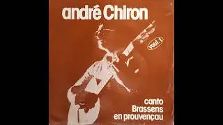 André Chiron canto Brassens en provençau - Voul.1 (1978)