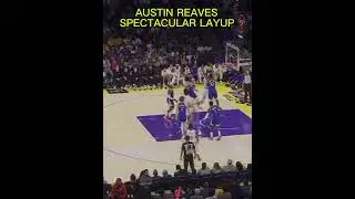AUSTIN REAVES SPECTACULAR LAYUP #subscribe #nba