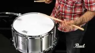 Pearl 14x8 Seamless Aluminum Free Floating Snare Drum