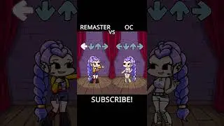 rumi remaster vs rumi oc comparison fnf character test