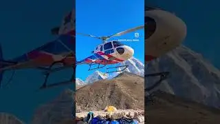 Everest Helicopter tour.