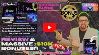 AI Genius Review⚡💻📲Turn Any Website, Blog, Funnel Into Interactive Sales Machine📲💻⚡FREE Bonuses💲💰💸