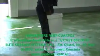 Imprastiere nisip cuartos - Elite Surface Systems - Tel: 021 667 08 87