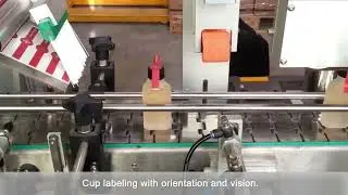 ORICS Industries x TADBIK | Cup Labeling Machine