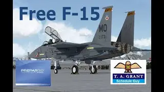 Free F-15 Eagle by Milviz for P3D & FSX