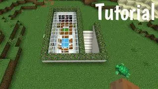 I AM BUILD UNDERGROUND HOUSE IN MINECRAFT