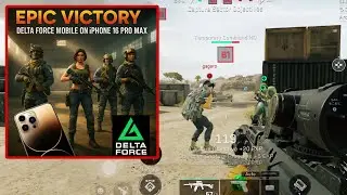 FASTEST WIN IN DELTA FORCE MOBILEPHONE  16 PRO MAX ULTRA