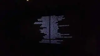 Bournemouth Odeon Screen 1 - The Martian credits (16th Oct 2015)