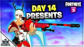 DAY 14 PRESENT IN FORTNITE