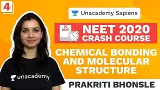 30 Days NEET 2020 Crash Course | Chemical Bonding & Molecular Structure | Chemistry | Prakriti